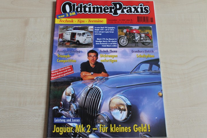 Deckblatt Oldtimer Praxis (11/1997)